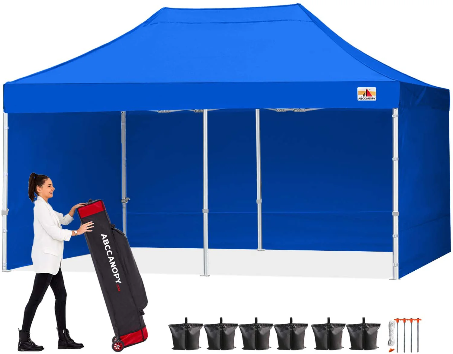 S1 Nova Base™-Lite Pop Up Canopy Tent with Sidewalls 10x10/10x15/10x20 - Image 45