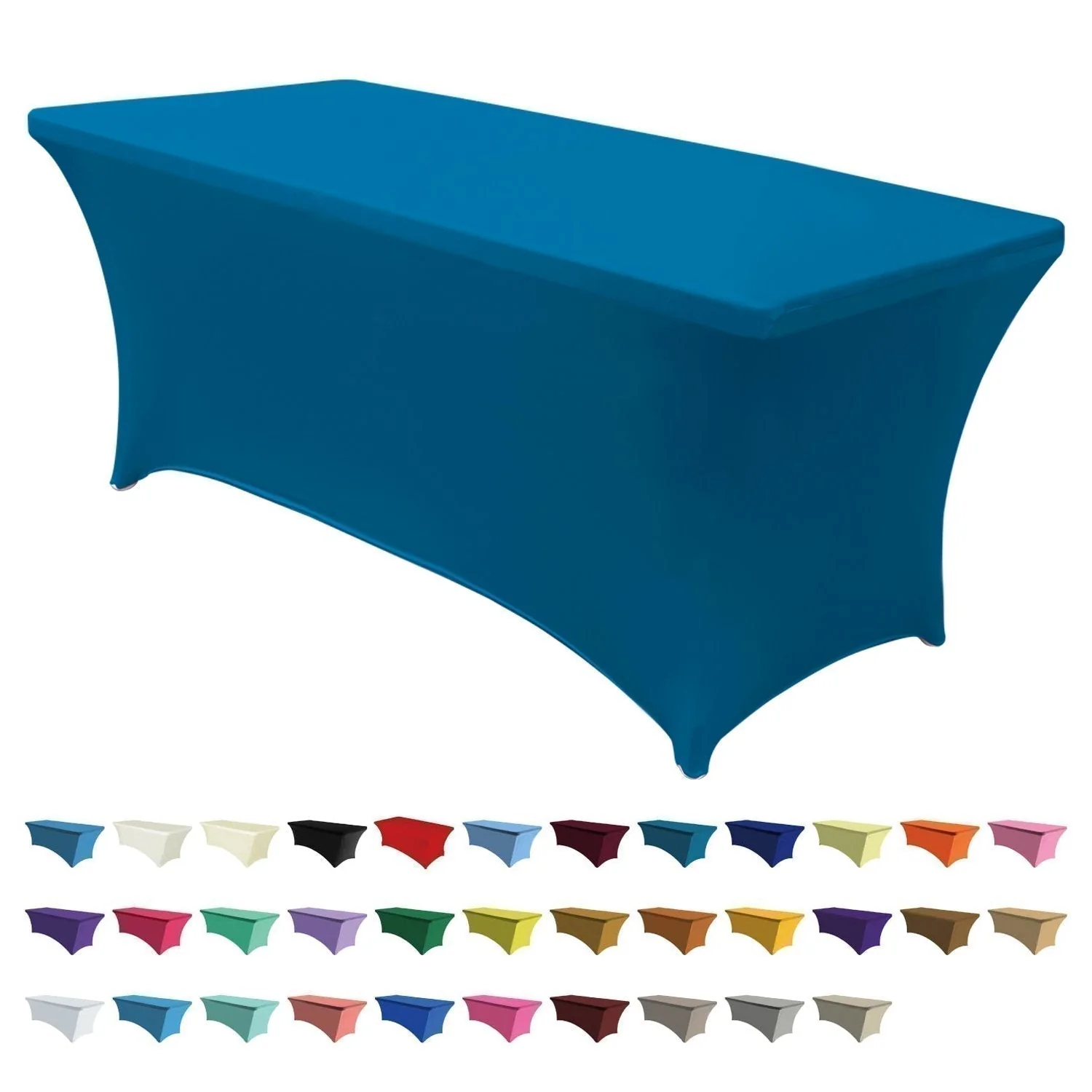 Spandex Tablecloths for Home Rectangular Table 1PC - Image 5